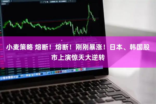 小麦策略 熔断！熔断！刚刚暴涨！日本、韩国股市上演惊天大逆转